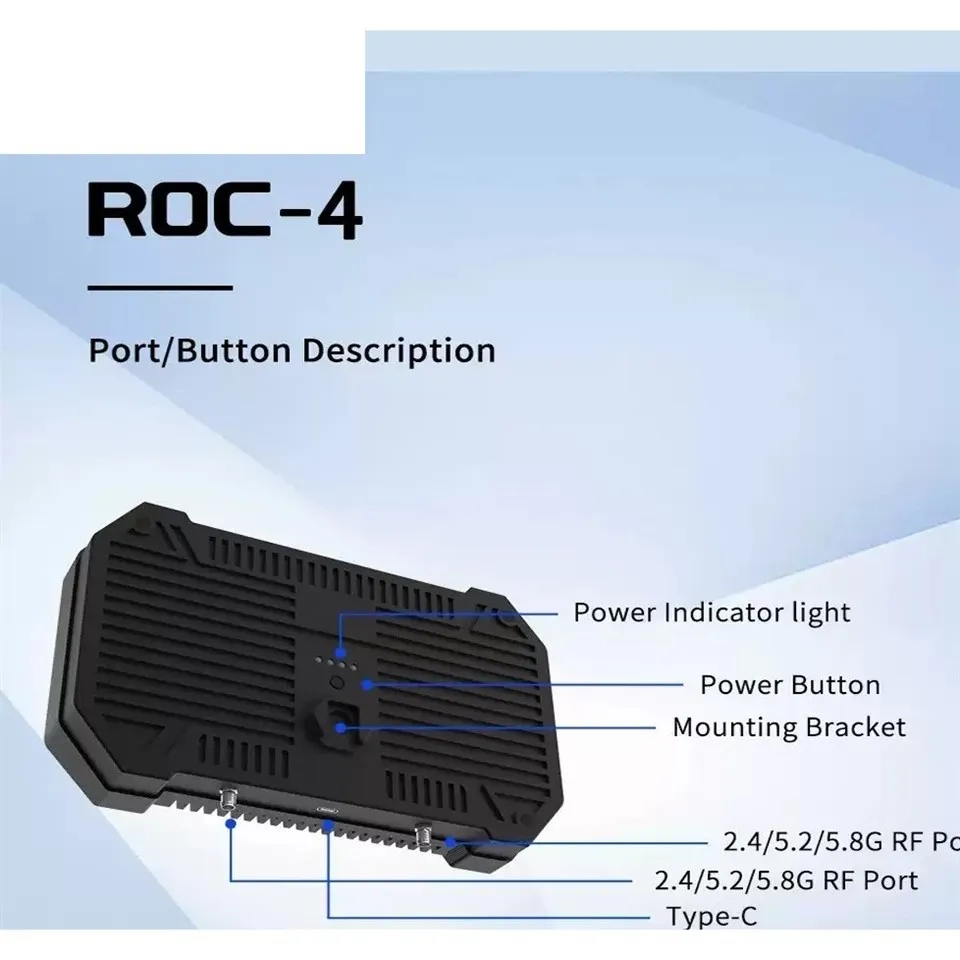 RC-Pro 2.4G 5.8G 10W Drone Signal Booster factory
