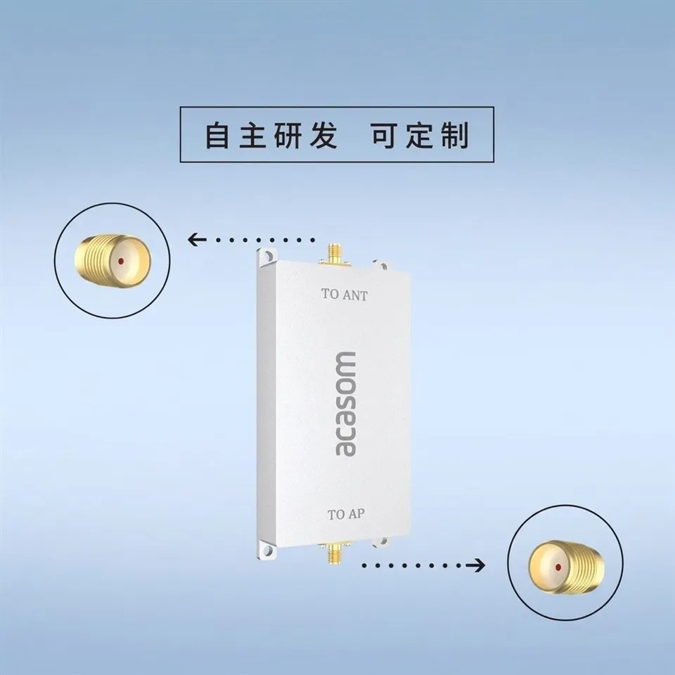 25W Bi-directional Signal Amplifier Module 0.9G/1.2G/1.4G/5.2G/5.8G Drone Signal Booster suppliers